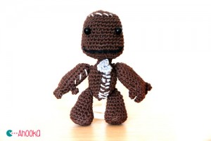 sackboy amigurumi by ahooka