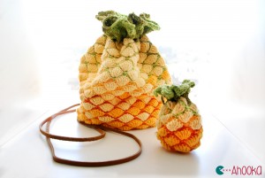 Pineapple crochet bag by Ahooka