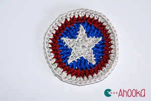 star in a crochet circle tutorial