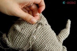 amigurumi wrinkles tutorial by ahooka