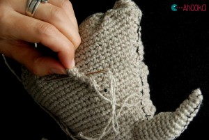 amigurumi wrinkles tutorial by ahooka