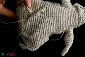 amigurumi wrinkles tutorial by ahooka