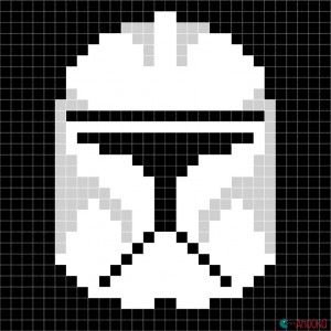 Pixel Art Star Wars Clone