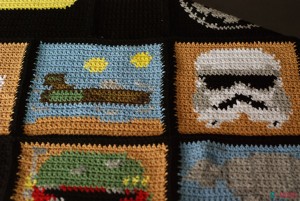 Ravelry: Star Wars cushion pattern by Ahooka Migurumi