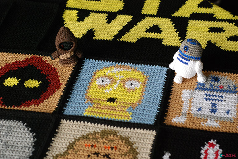 May The 4th…Be With Me And My Crochet Hook ! A Star Wars Blanket