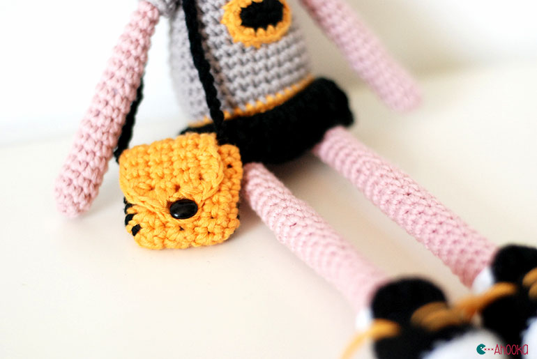 Bat Namdoll crochet pattern by ahooka