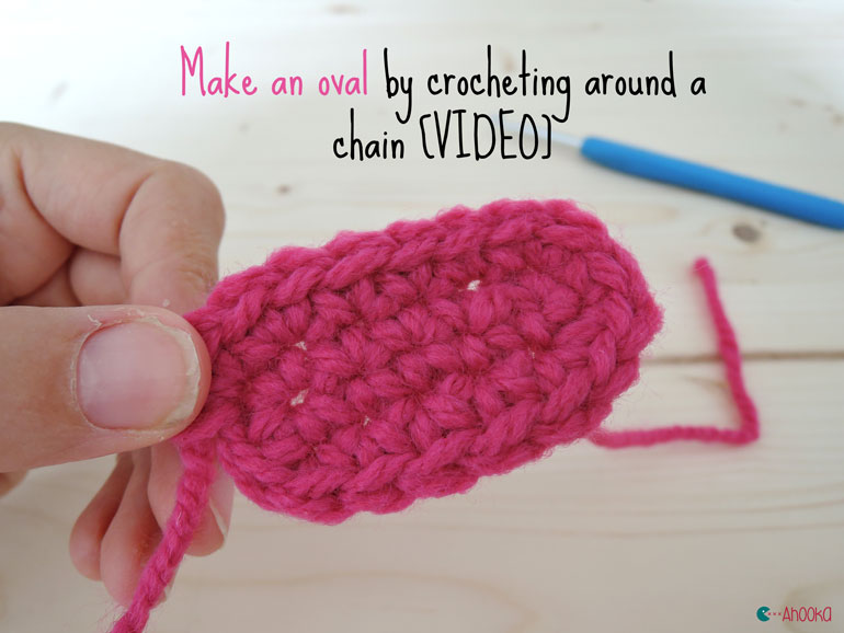 crochet around a chain