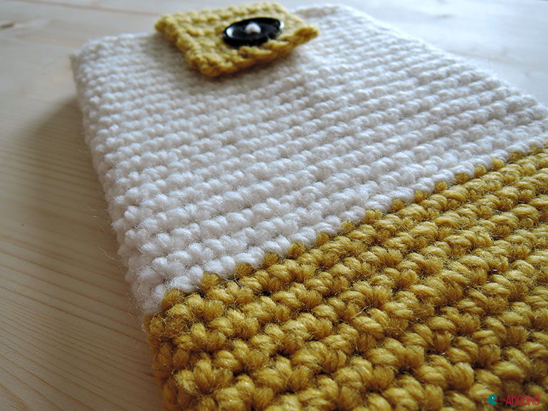 Modèle de pochette de téléphone au crochet tutoriel de bricolage