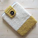 Etui a tablette en crochet tuto video par ahooka