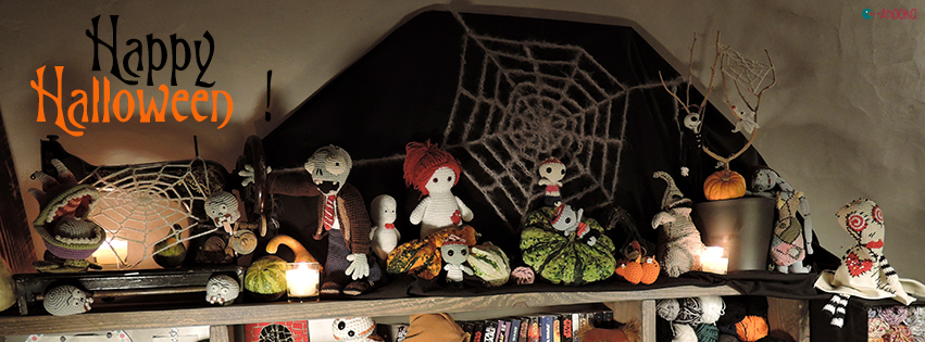 crochet halloween by ahooka