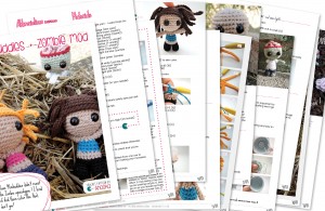 EN - minibuddies zombie mod - amigurumi pattern- by ahooka thumbnail