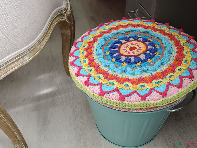 crochet mandalas by ahooka