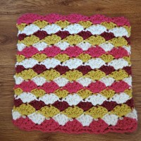 geometric crochet afghan by ahooka