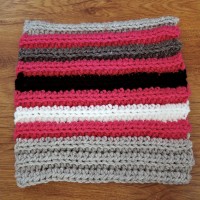 geometric crochet afghan by ahooka