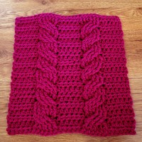 geometric crochet afghan by ahooka