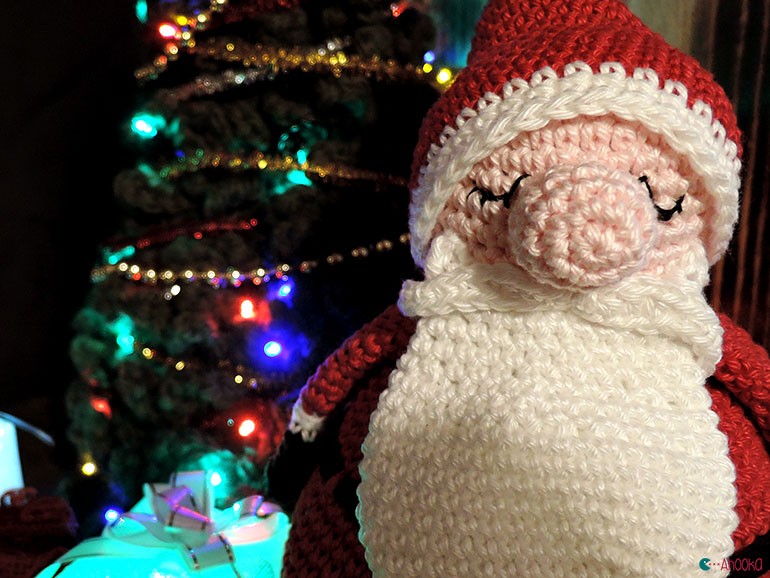 santa amigurumi pattern by ahooka