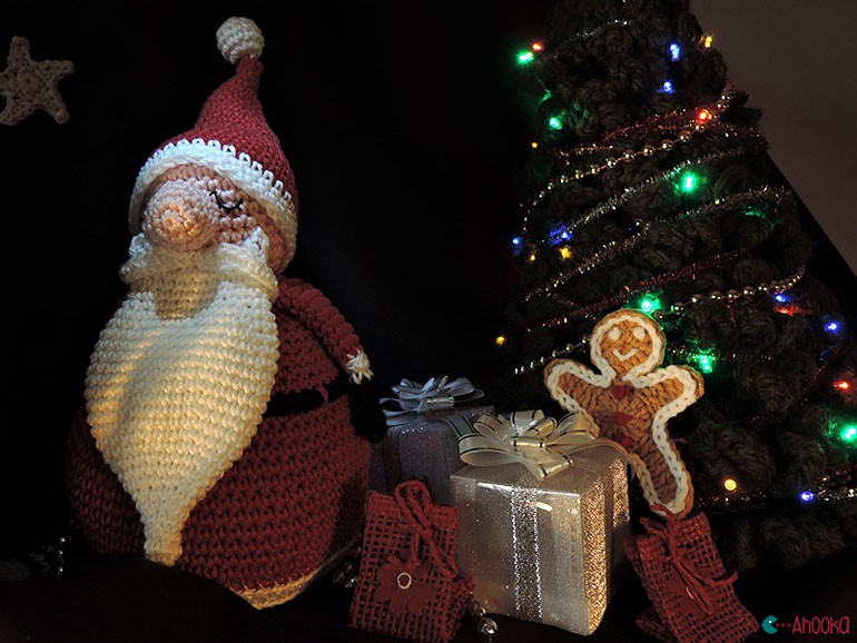 christmas crochet decoration by ahooka14