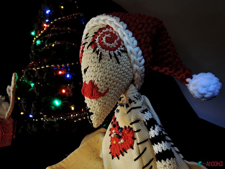 christmas crochet decoration by ahooka15