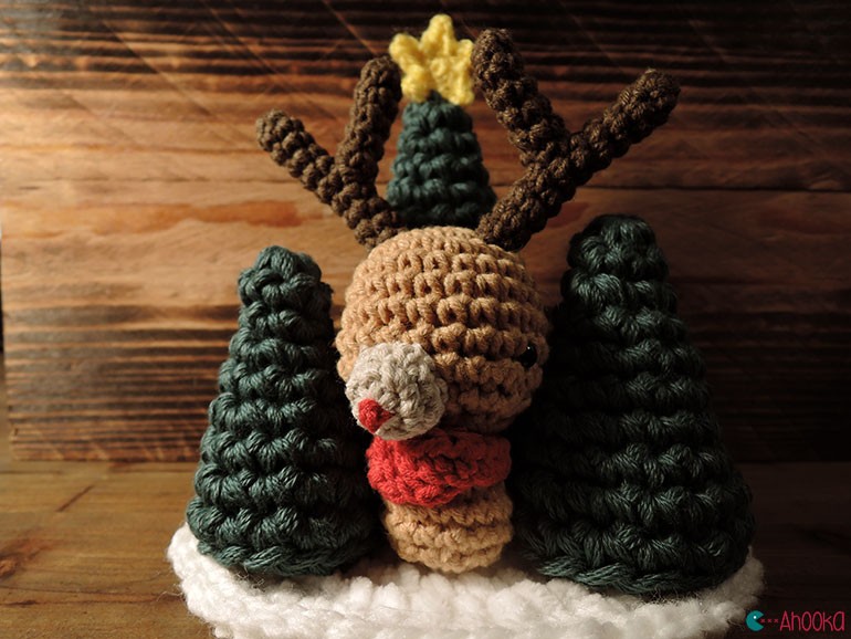 christmas crochet decoration by ahooka29