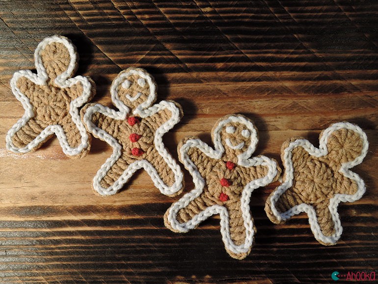 christmas crochet decoration by ahooka30