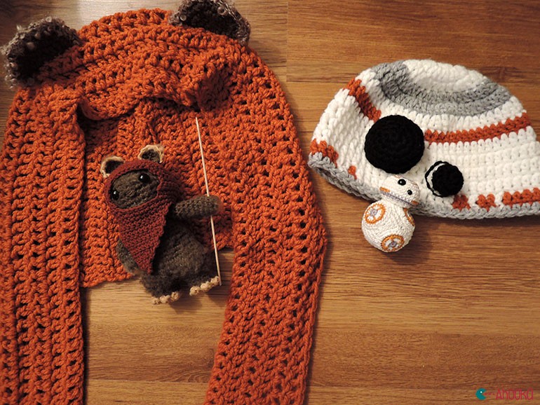 star wars crochet by ahooka