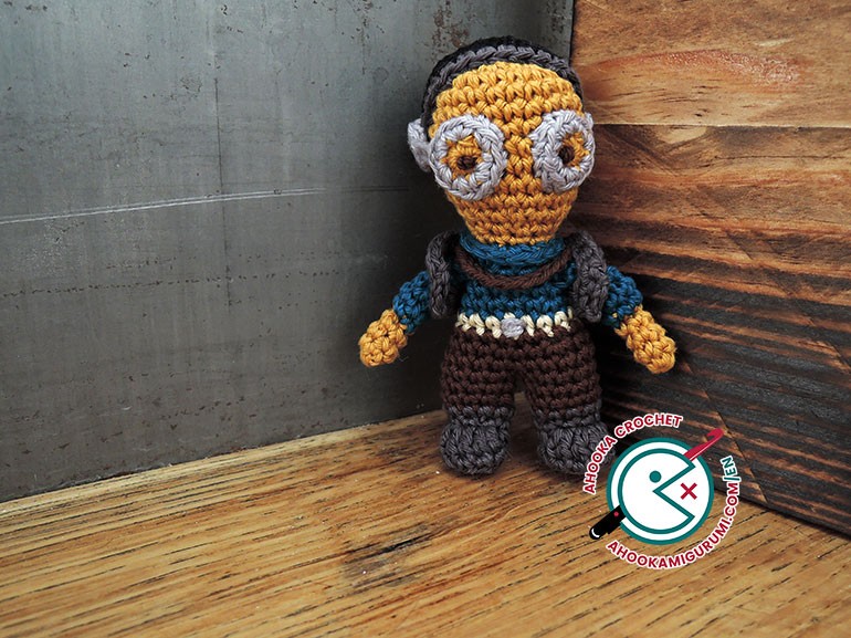 Maz Kanata amigurumi - crochet pattern by ahooka 