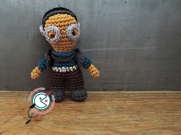 Maz Kanata amigurumi - crochet pattern by ahooka 19