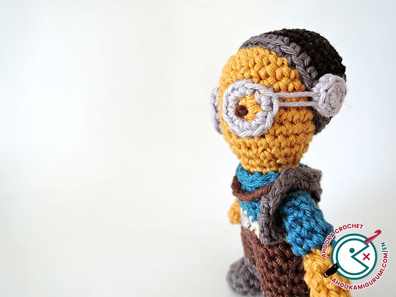 Maz Kanata amigurumi - crochet pattern by ahooka