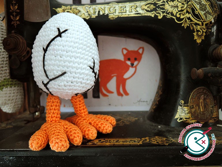 Easter crochet patterns decoration by ahooka