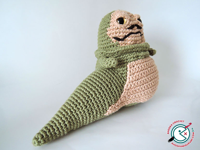 Crochet Starwars Jabba the hutt 